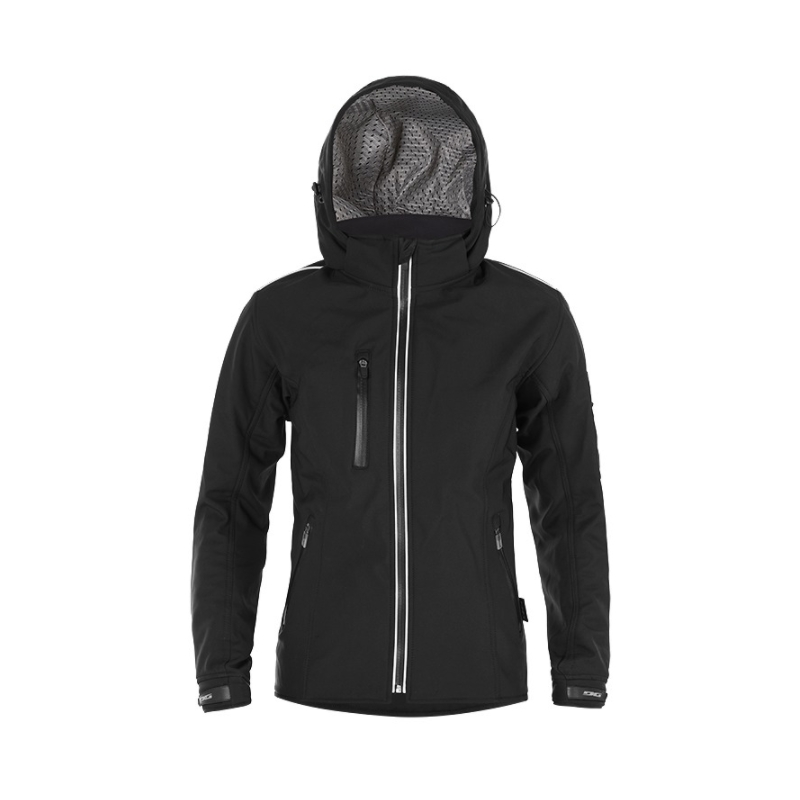 Női softshell kabát 4SQUARE Puha fekete výprodej kiárusítás