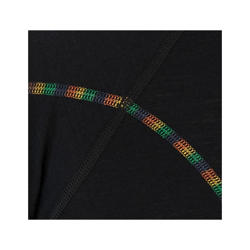 Férfi funkcionális pólóérzékelő Merino Air black - rövid ujjú kiárusítás