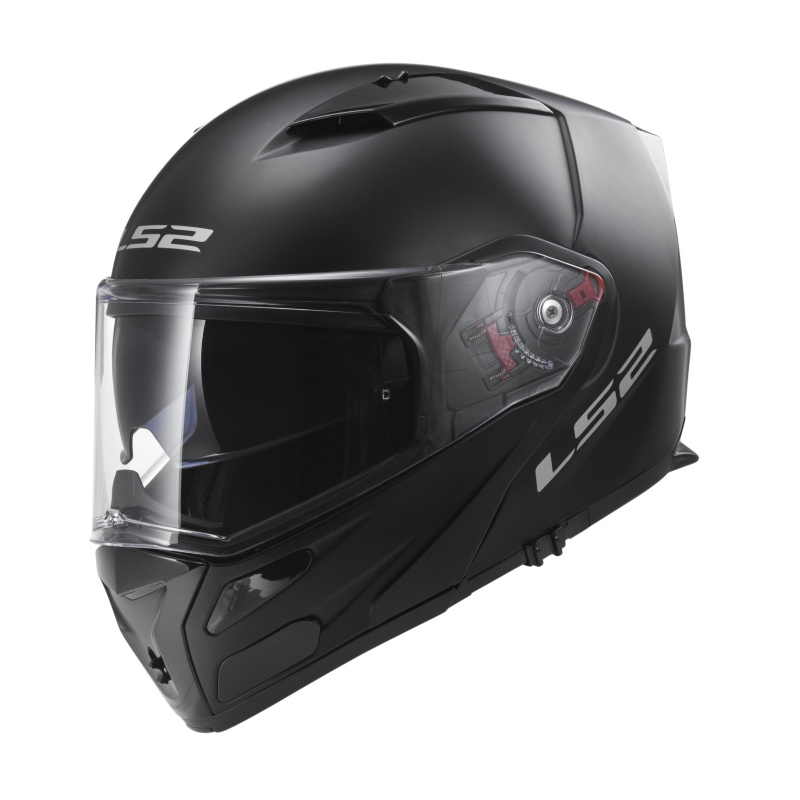 Billenő motoros sisak LS2 FF324 Metro fekete matt