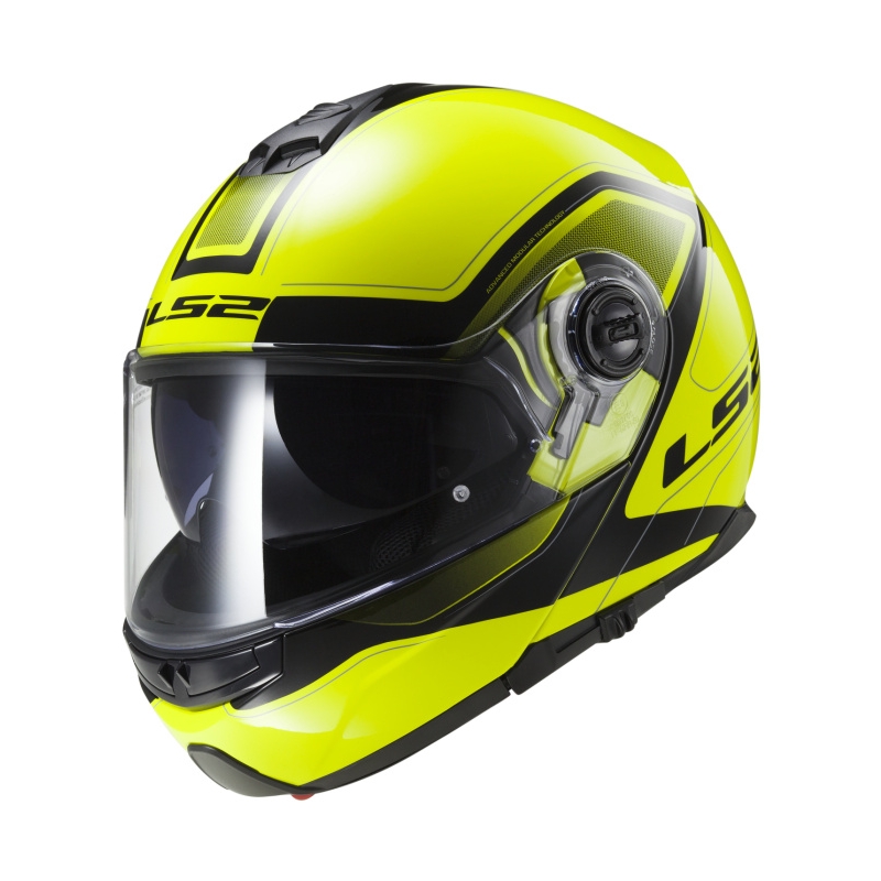 Billenő motoros sisak LS2 FF325 Strobe Civik Hi-Vis