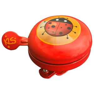 Dětský zvonek KELLYS Bell 60 Kids červený výprodej
