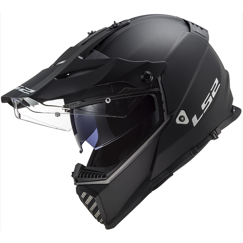 Enduro sisak LS2 MX436 Pioneer EVO fekete matt - II. osztály