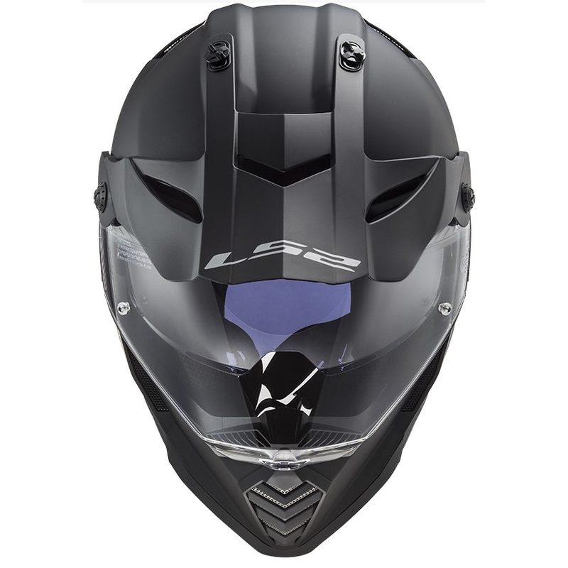 Enduro sisak LS2 MX436 Pioneer EVO fekete matt - II. osztály