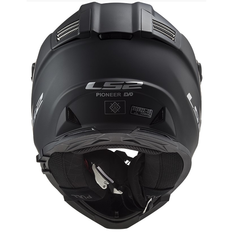 Enduro sisak LS2 MX436 Pioneer EVO fekete matt - II. osztály