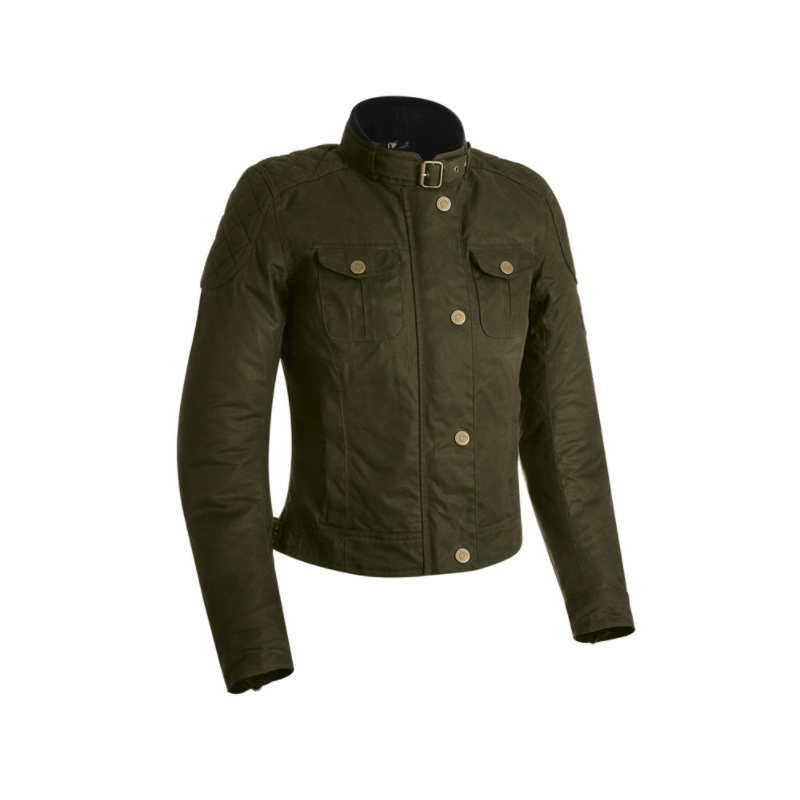 Női motoros kabát Oxford Holwell Green Sale kiárusítás