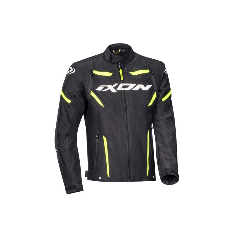 Kabát motorkerékpárhoz IXON Striker fekete-fluo sárga eladó kiárusítás