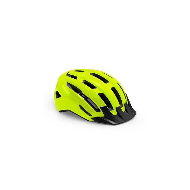Cyklo přilba MET Downtown fluo žlutá výprodej