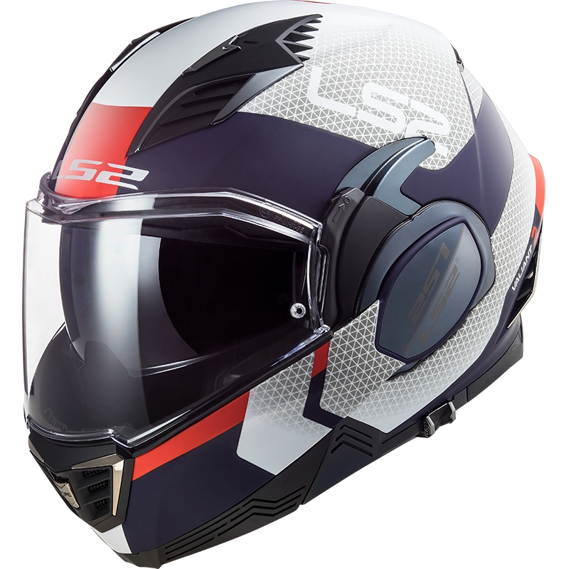 Flip sisak LS2 FF900 motorkerékpárhoz Valiant II Citius kék-fehér-piros