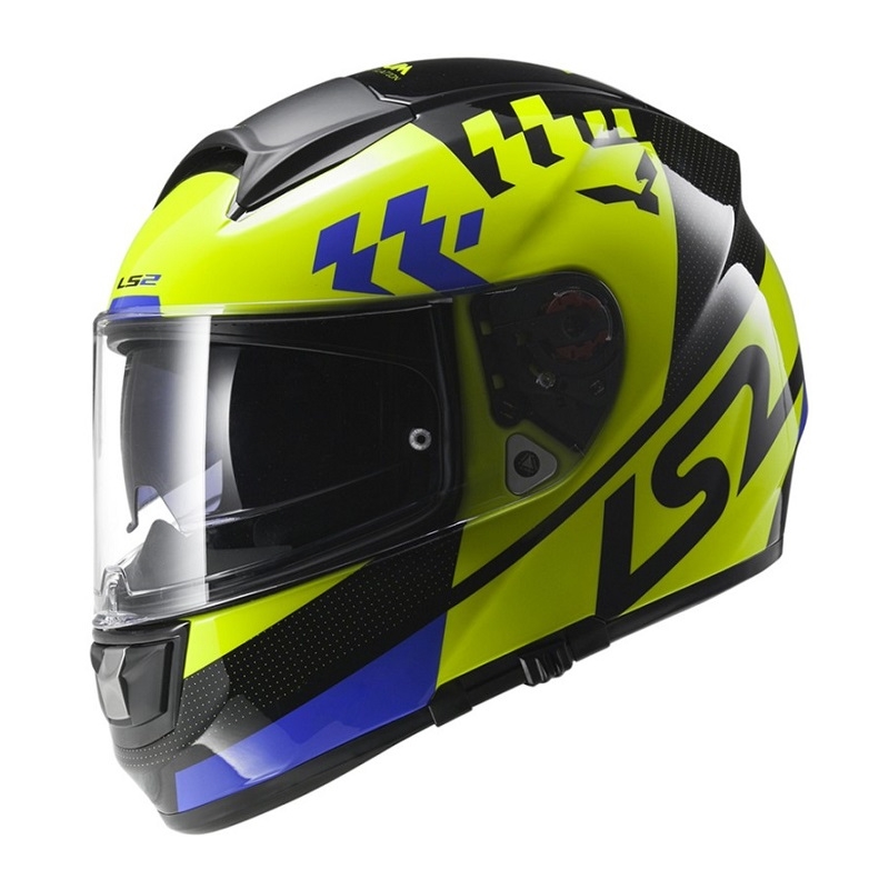 Motoros sisak LS2 FF397 Vector Podium Hi-Vis