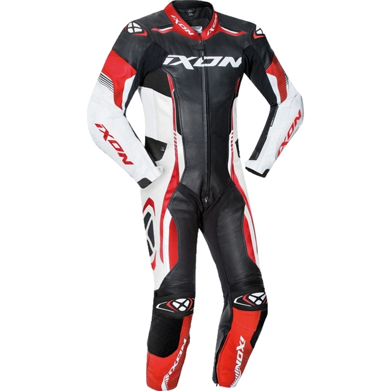 Gyermek overall ixon Vortex motorkerékpár fekete-fehér-piros akcióhoz kiárusítás