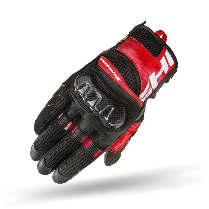 Shima X-Breeze 2 motoros kesztyű fekete-piros