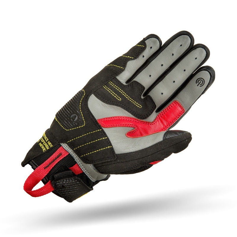 Shima X-Breeze 2 motoros kesztyű fekete-piros