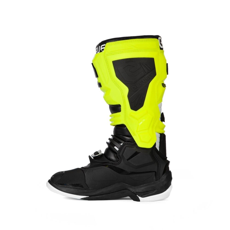 Eleveit X-Legend magasszárú csizma fekete-fluo sárga-fehér kiárusítás