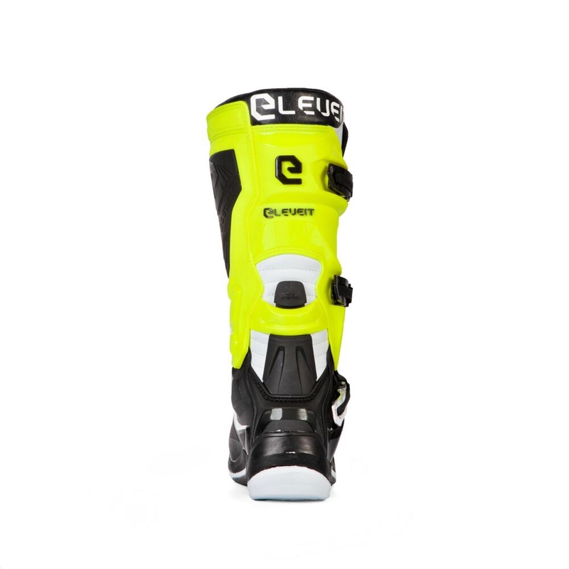 Eleveit X-Legend magasszárú csizma fekete-fluo sárga-fehér kiárusítás
