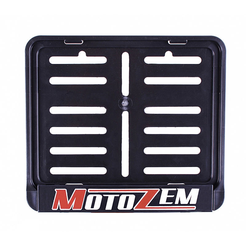Rendszámtábla szőnyeg 3D MotoZem