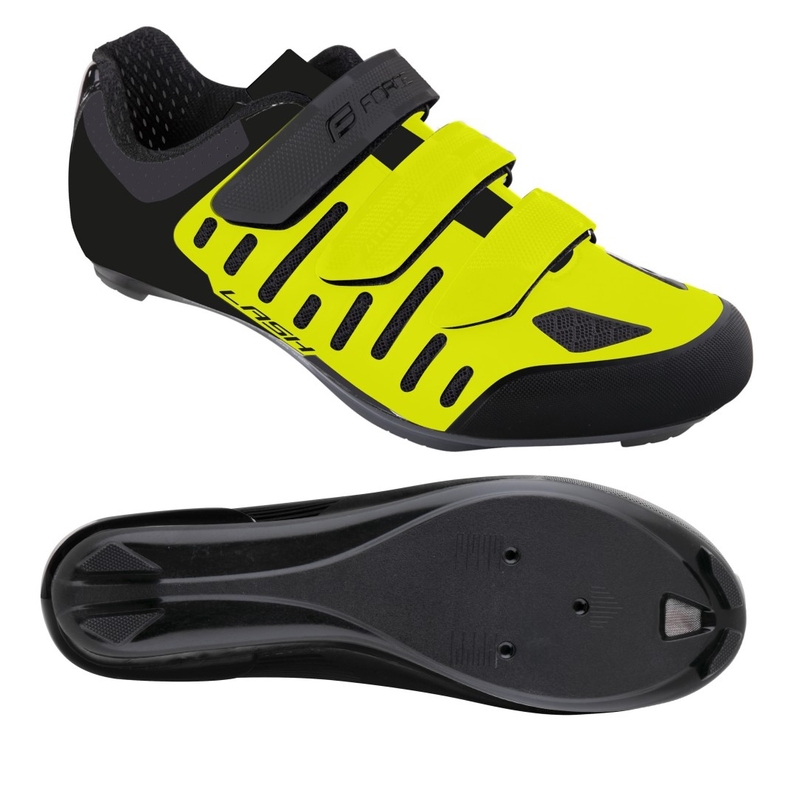 Tretry FORCE Road Lash fluo-černé výprodej