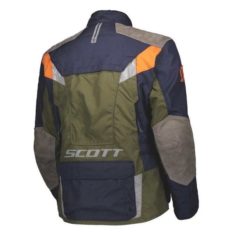 SCOTT Dualraid Dryo motoros kabát kék-zöld kiárusítás