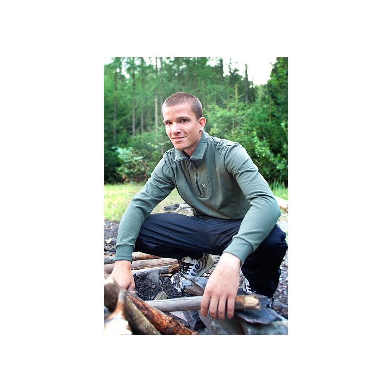 Pánský pulovr Klimatex-Alergo zelený výprodej