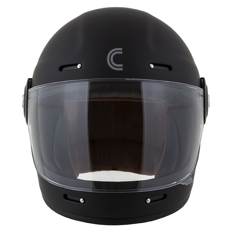Integrált Cassida fibre motorkerékpár sisak fekete matt kiárusítás