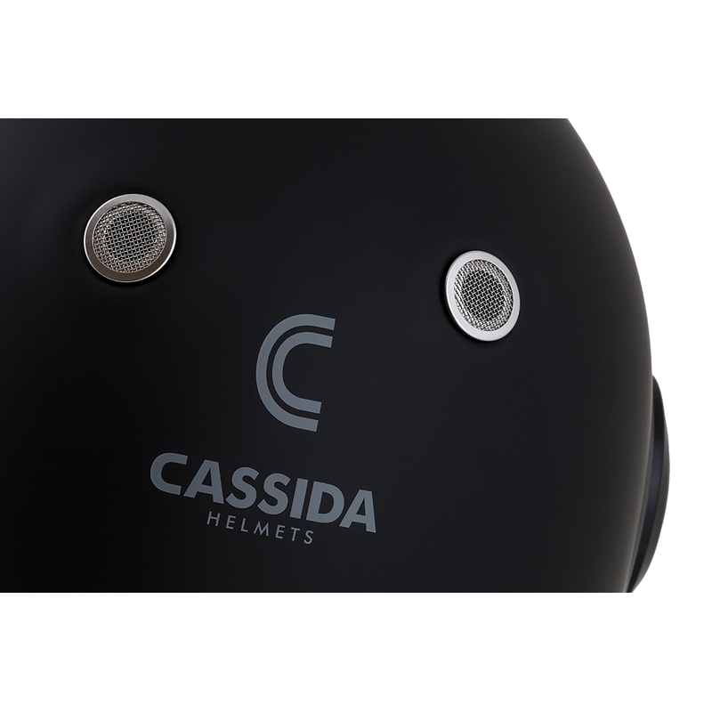 Integrált Cassida fibre motorkerékpár sisak fekete matt kiárusítás