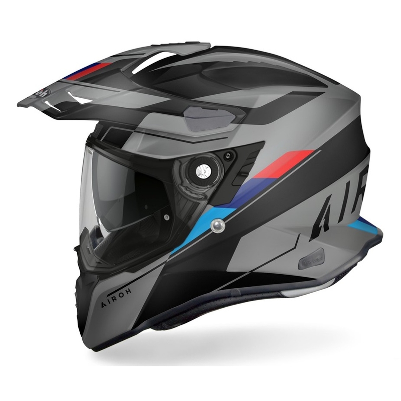 Enduro Sisak Airoh Commander Skill 2022 szürke-fekete matt