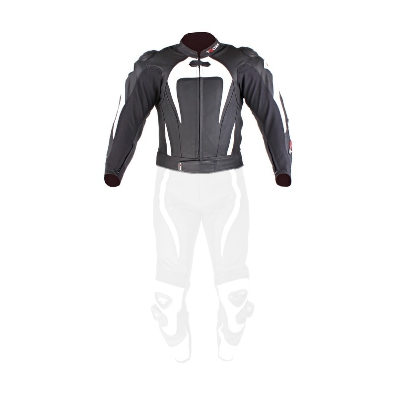 Férfi kabát Tschul 575 fekete-fehér kiárusítás