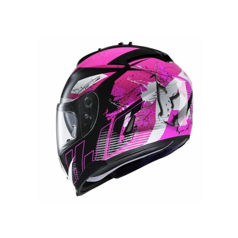 Integrált motorkerékpár sisak HJC IS-17 Pink Rocket MC8 akció kiárusítás