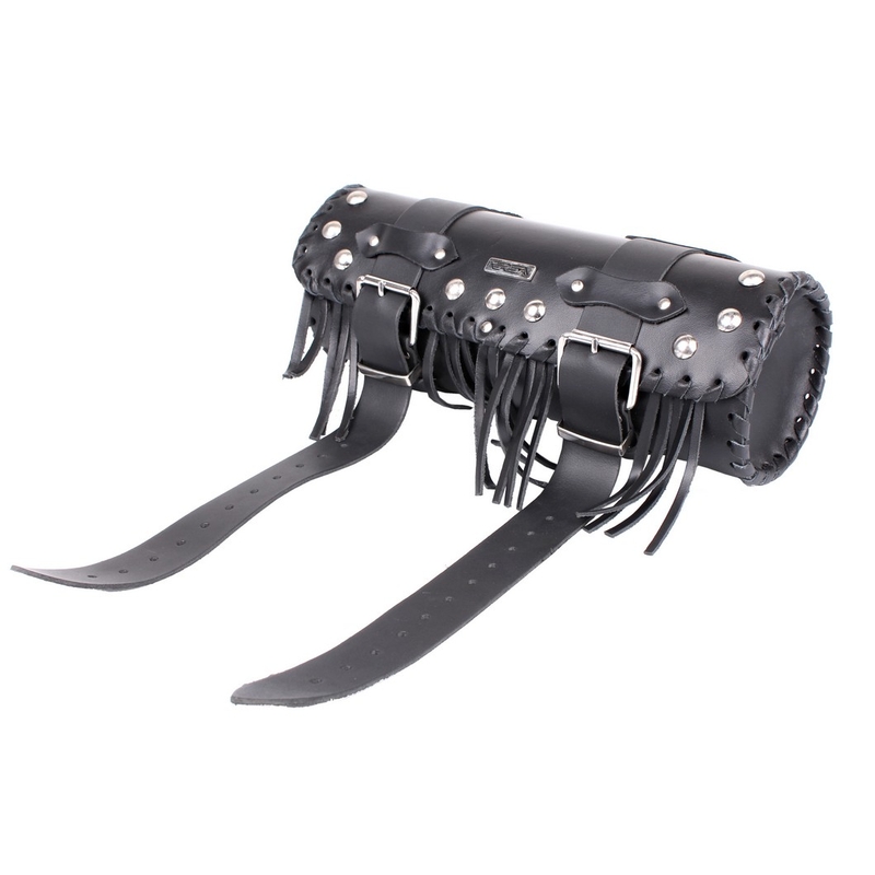 RSA-4C Chopper/Custom  Bőr motoros henger alakú táska