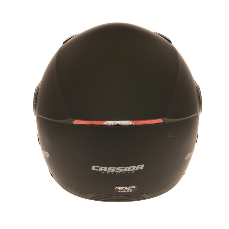 Nyitott motoros sisak Cassida Reflex fekete matt