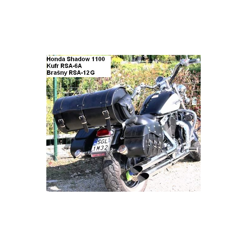 Kožené brašny na motorku Chopper RSA-12G výprodej