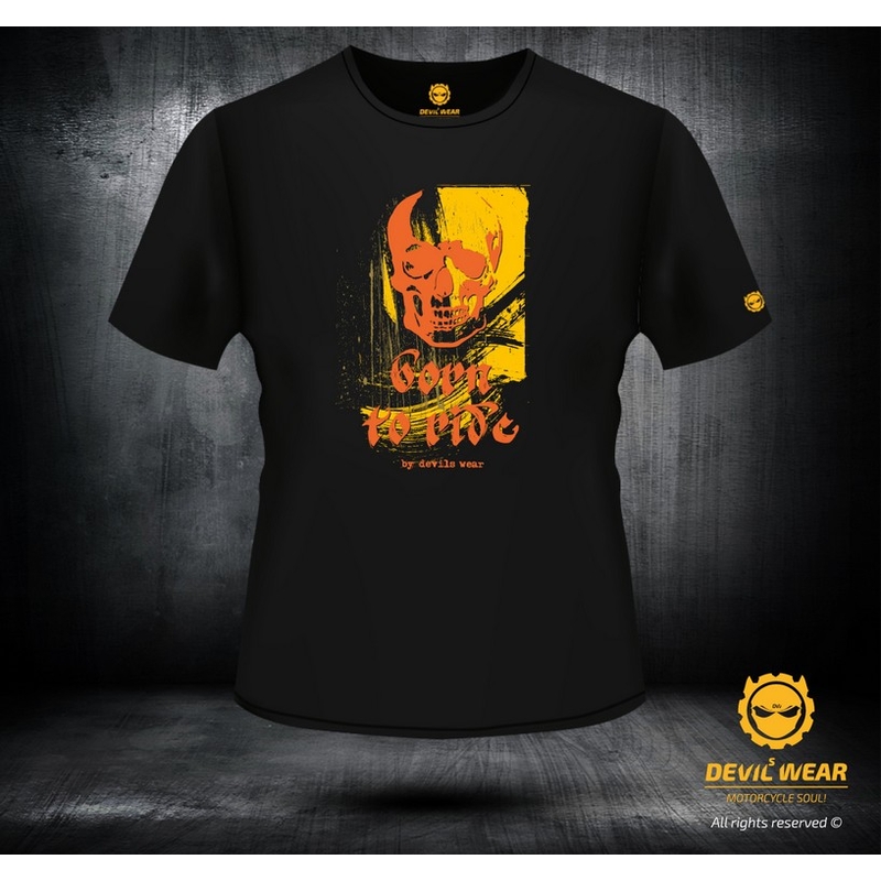 Férfi póló Devils Wear - BTR Koponya akció kiárusítás