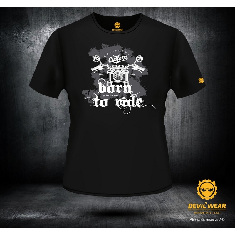 Férfi póló Devils Wear - BTR California Egyedi akció kiárusítás