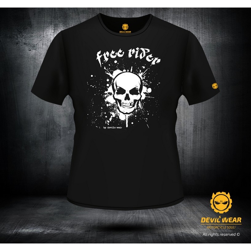 Férfi póló Devils Wear - Free Rider akció kiárusítás
