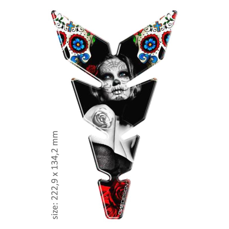 Üzemanyagtartály matrica Nyomtatás - MOON Slim Mexican Tatoo 2