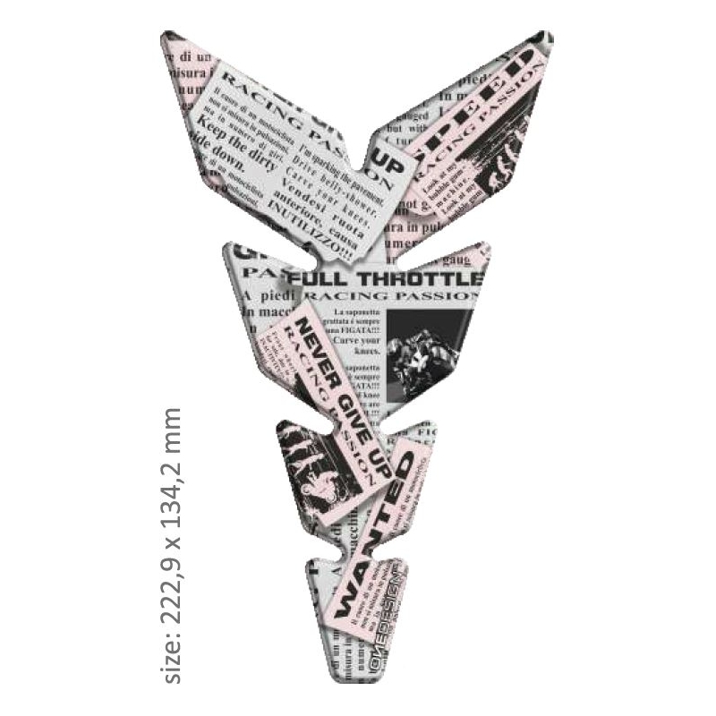 Print - Anniversary paper üzemanyagtartály matrica kiárusítás