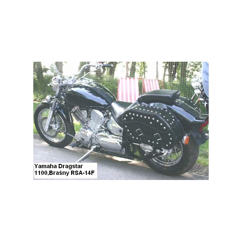 Kožené brašny na motorku Chopper RSA-14F