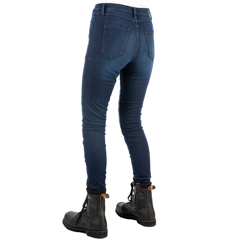 Hosszúkás női nadrág Oxford Original Approved Jeggings AA kék indigó