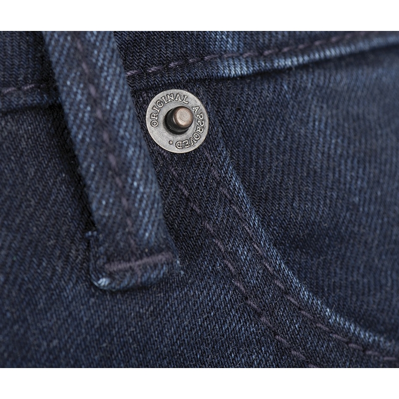 Hosszúkás női nadrág Oxford Original Approved Jeggings AA kék indigó