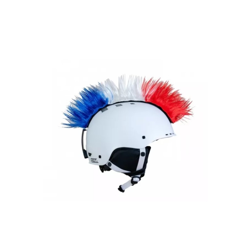 Mohawk sisak punk taréj kék-fehér-piros