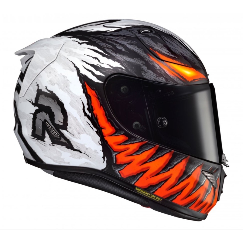 Beépített motoros sisak HJC RPHA 11 Anti Venom MC1SF