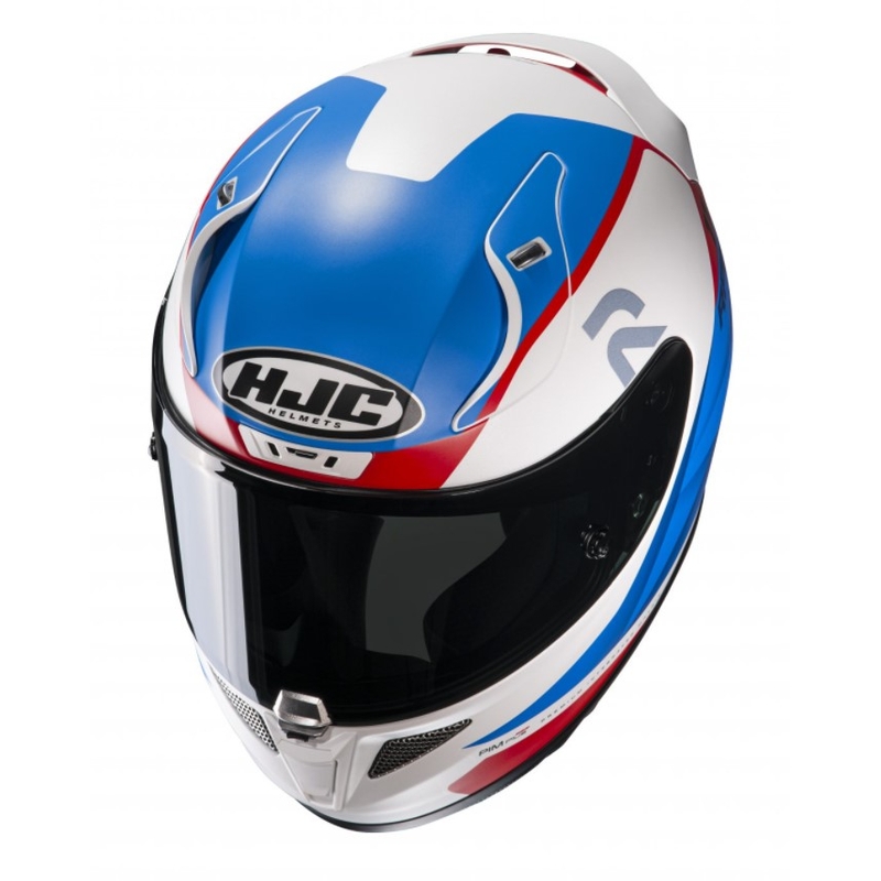Beépített motoros sisak HJC RPHA 11 Texen MC21SF kék-piros-fehér kiárusítás