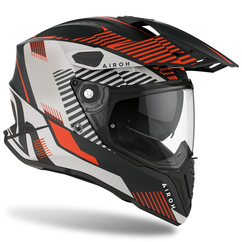 Enduro sisak Airoh Commander Boost 2022 narancssárga matt kiárusítás