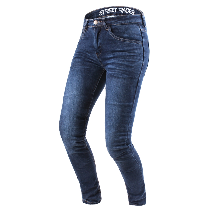 Női motoros farmer Street Racer Daily blue - Ii.class