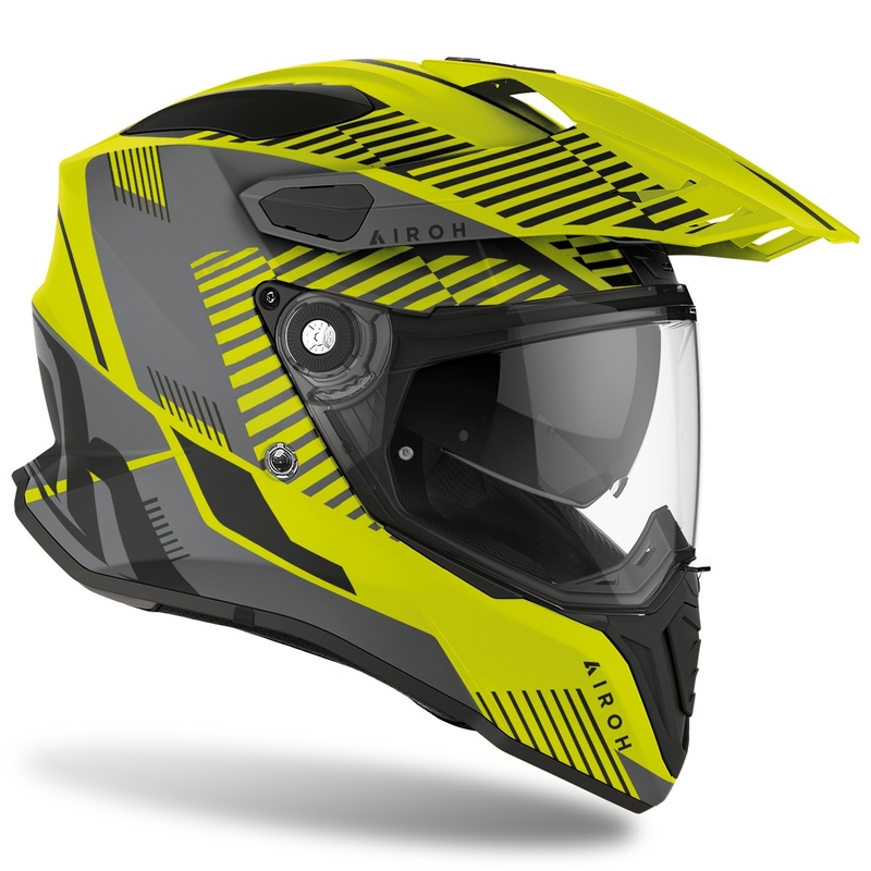 Enduro sisak Airoh Commander Boost 2022 sárga matt kiárusítás