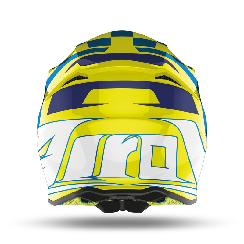 Motocross sisak Airoh Twist 2.0 TC21 2022 sárga fényes kiárusítás