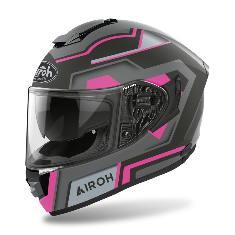 Integrált motoros sisak Airoh ST.501 Square 2022 rózsaszín matt kiárusítás