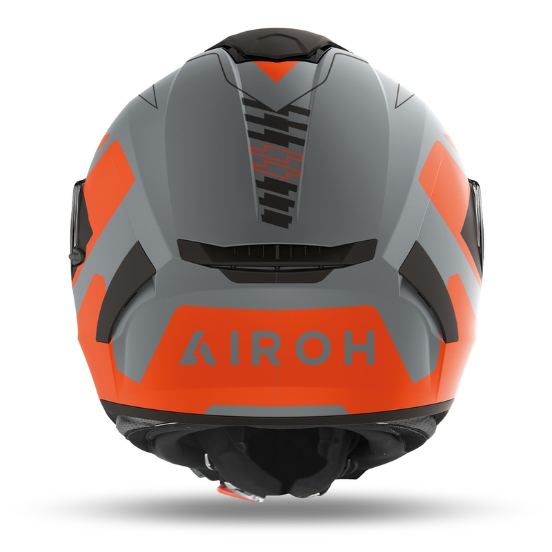 Integrált motoros sisak Airoh Spark Rise 2022 narancssárga matt kiárusítás