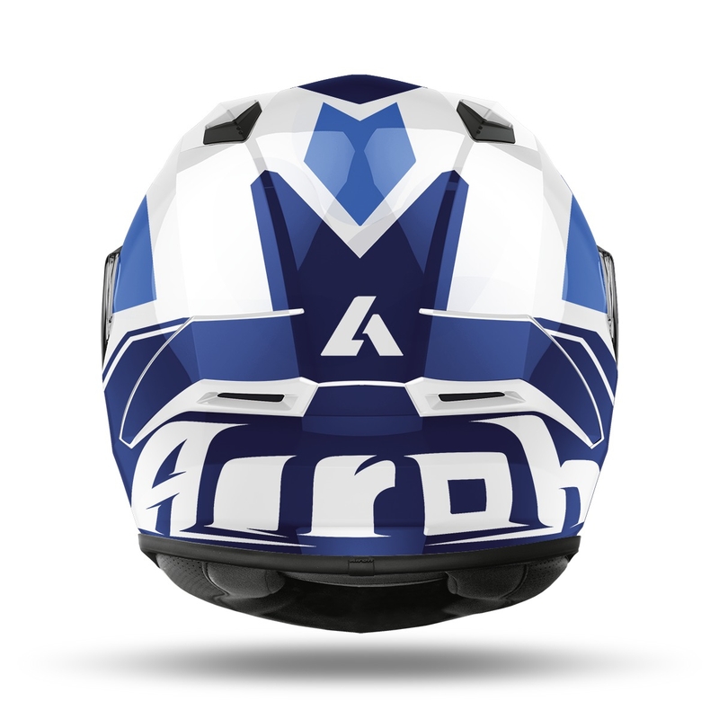 Integrált motorkerékpár sisak Airoh Valor Wings 2022 kék fényes kiárusítás