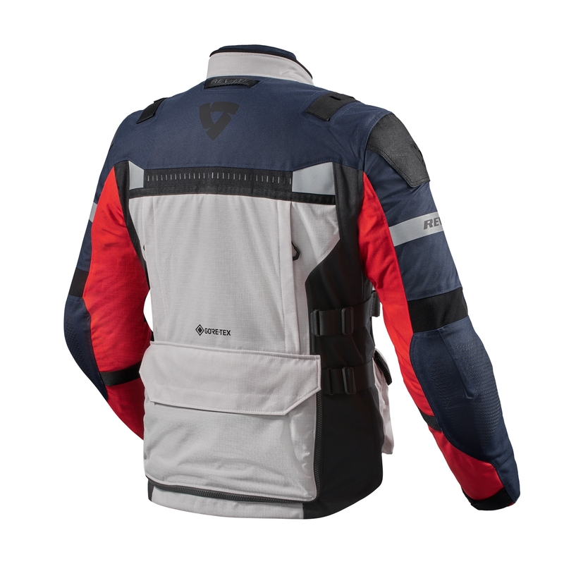 Revit Defender 3 GTX motoros kabát piros-kék