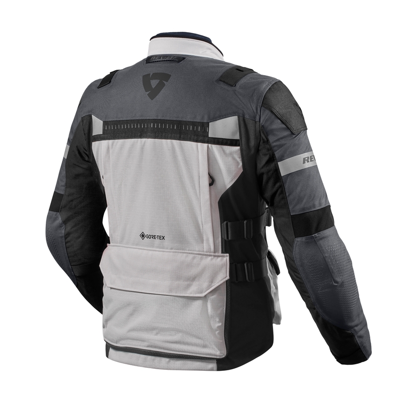 Revit Defender 3 GTX motoros kabát ezüst-szürke